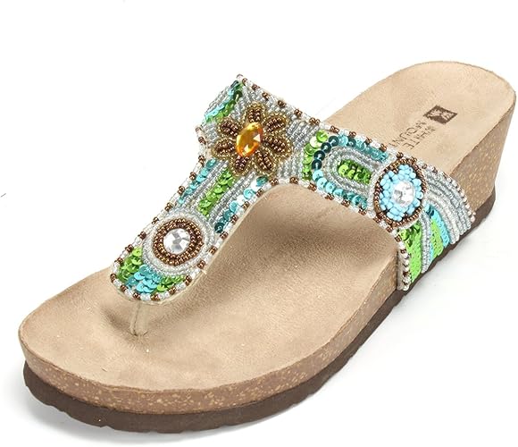 white mountain blue jay sandals