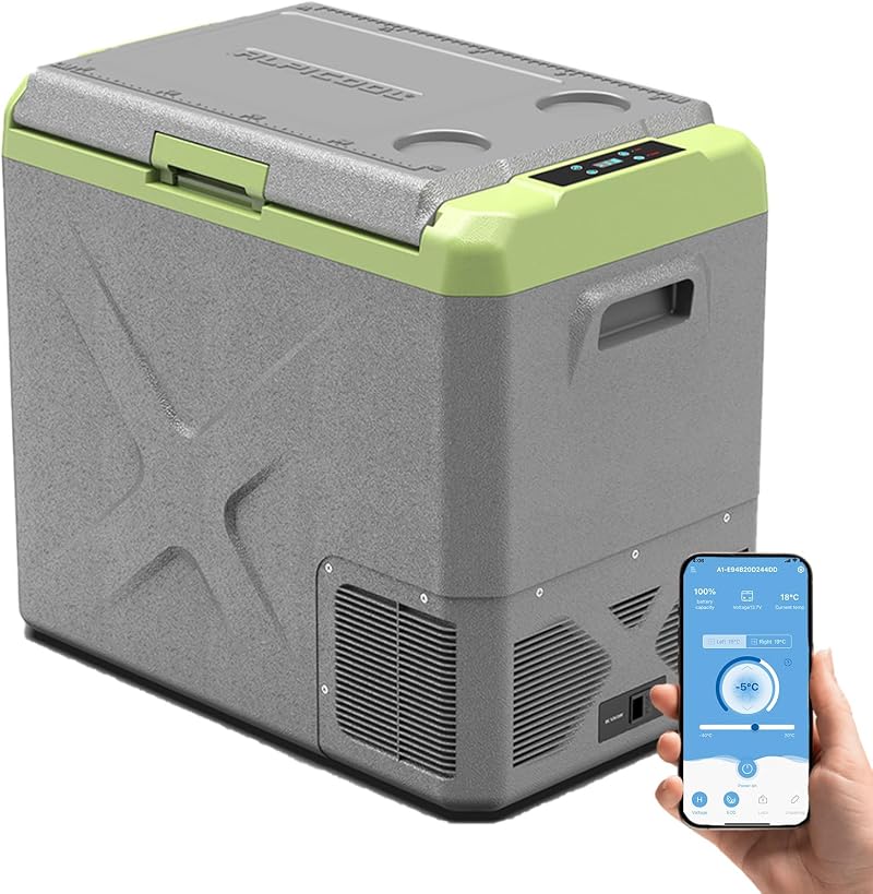 Alpicool X50 50L Car Fridge Freezer Portable 12/24V Compressor Cooler