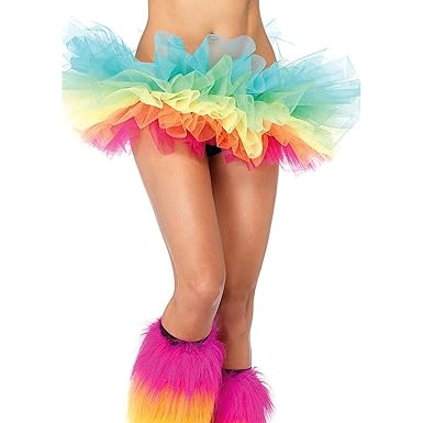 aimerfeel intime Frau 8 Geschichteten Tutu in 4 teilweise mit LED-Leuchten, 36-42