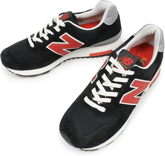 Amazon New Balance ニューバランス メンズ Made In Usa M1400 Hb Black Red ブラック レッド ウィズd 上品な雰囲気と圧倒的な履き心地 1400モデル 靴 スニーカー Us9 27cm New Balance ニューバランス スニーカー