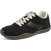 TIMEJOY Women's Fashion Sneakers Casual Retro Walking Shoes Lace-Up Lightweight Comfortable Low Top Non-Slip Footwear