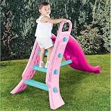Dolu Big Garden Slide With Water Feature Pink 2 in 1 For Children view 5