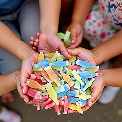 SweetGourmet Wax Candy Bottles with Drink