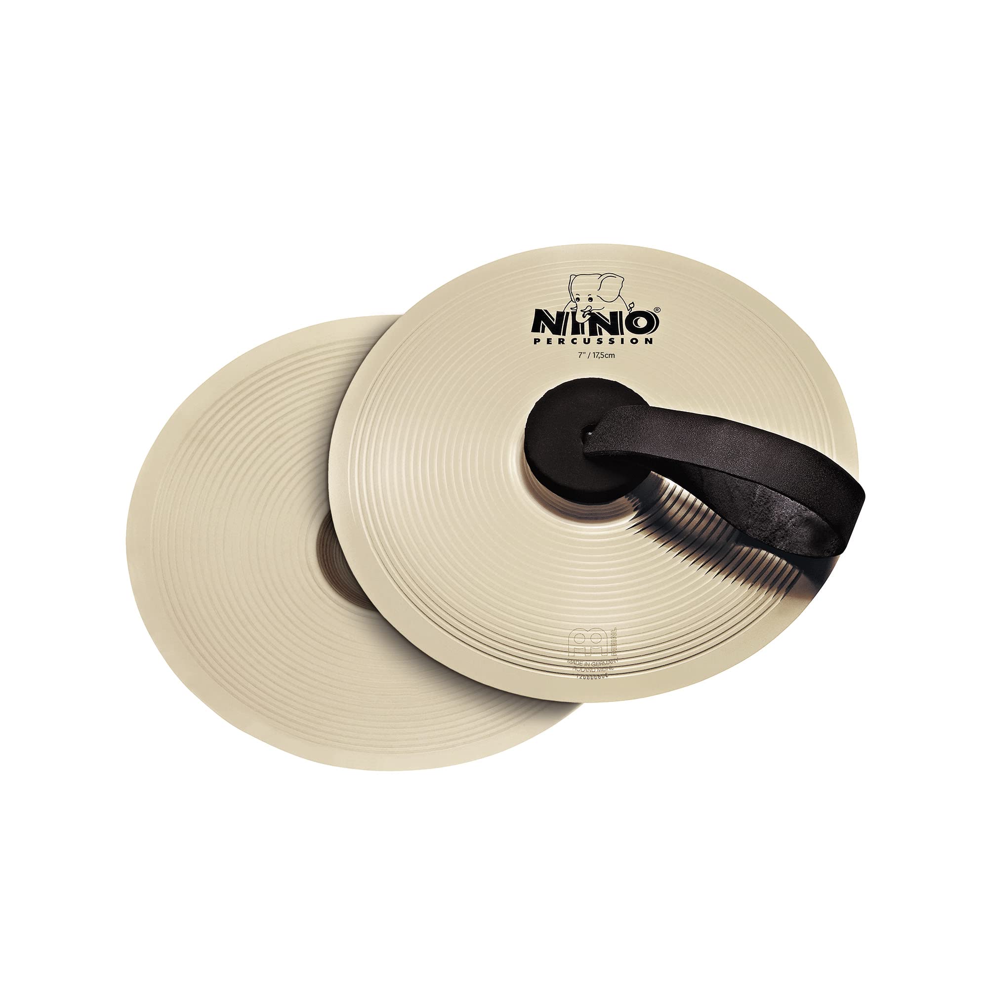 Meinl Nino 7 inch Cymbal Pairs - Nickel Silver