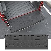 powoq Tailgate Mat Compatible with 2021 2022 2023 2024 2025 2026 Ford F150 Tailgate Cover Tailgate Liner TPE Replacement for 2021 2022 2023 2024 2025 2026 Ford F150 Accessories
