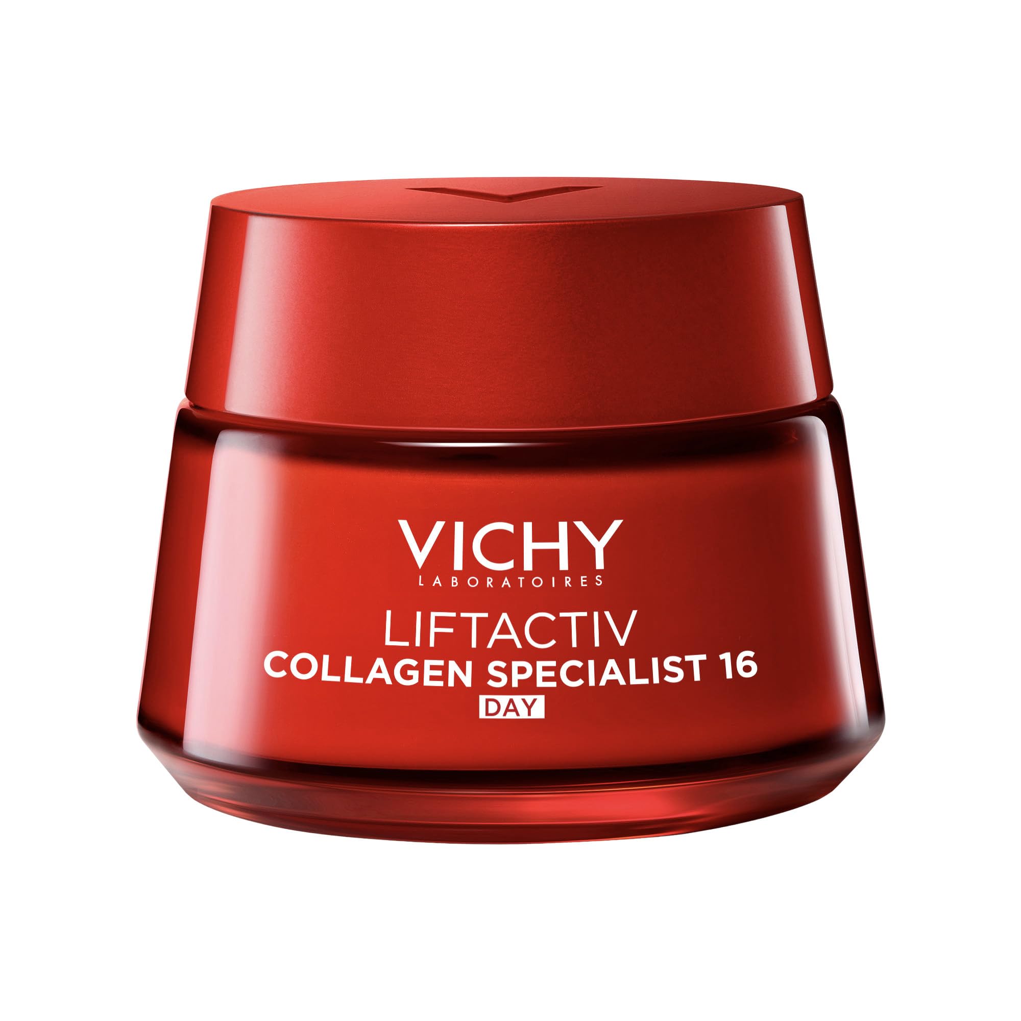 Vichy Liftactiv Collagen Specialist 16 Day Cream For Fine Lines & Wrinkles With Co-Bonding Technology Rhamnose, Peptides & Maitake, For All Skin Types, 50ml
