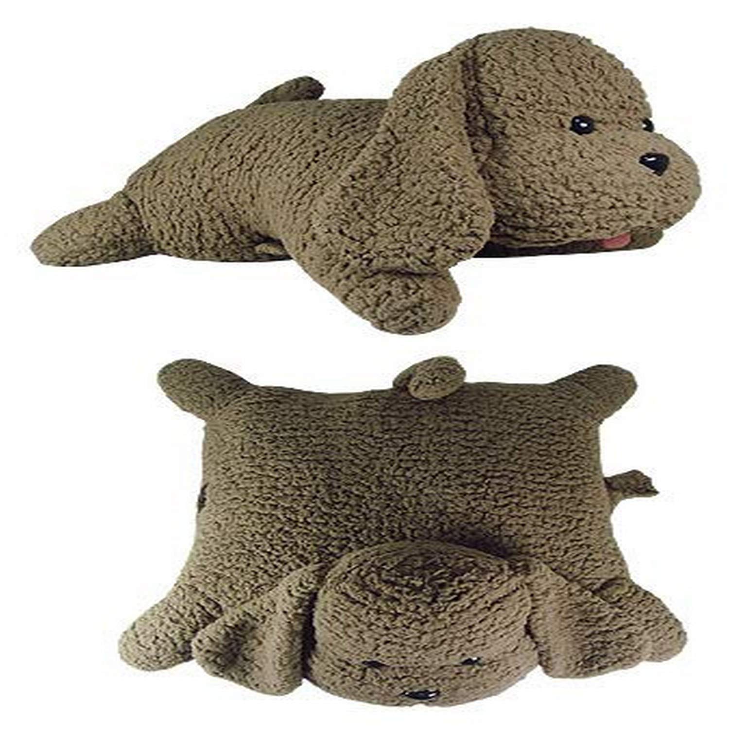 Great Eastern EntertainmentYuri On Ice Makkachin Folding Plush Pillow, Brown