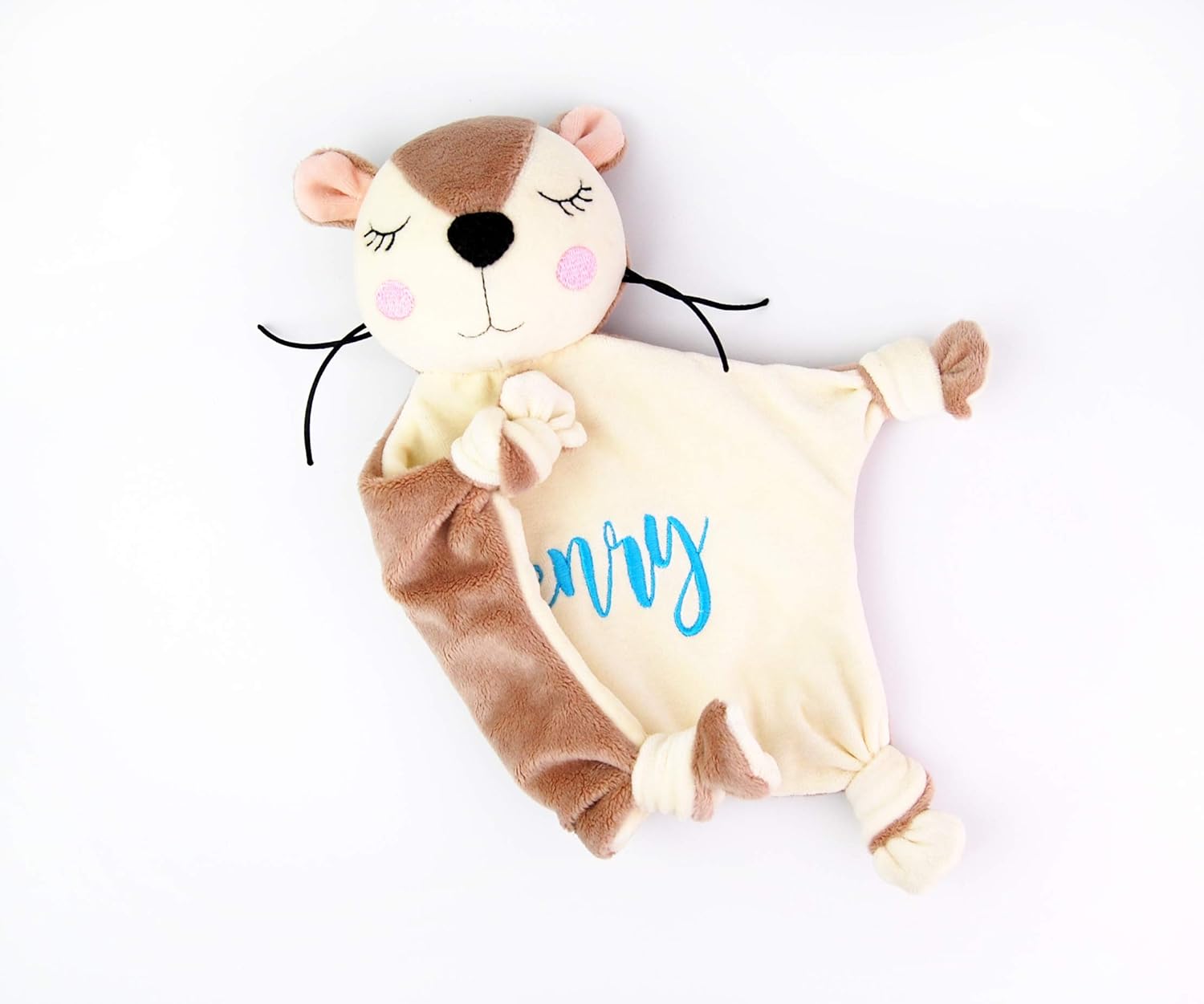 embroidered baby comforter