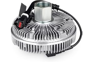 WATERWICH Fan Clutch Compatible with Ford 2003 2004 2005 2006 2007 F250 F350 F450 F550 Super Duty, Excursion, E-350 E-450 E-550 6.0L V8 Powerstroke Diesel Engines Replace# 3261