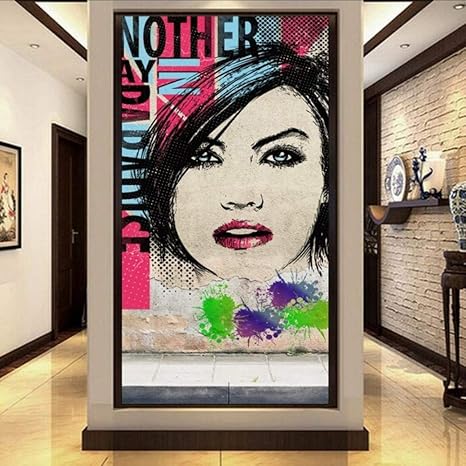 Amazon Co Jp Wuyyii カスタム3d壁紙ノスタルジックな美しさの壁画サロンビューティーショップの入り口カスタム壁紙の回廊ギャラリー壁画 350x250cm Diy 工具 ガーデン