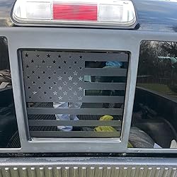 Zxiaochun Rear Middle Window American Flag Decal