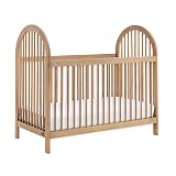 Soho Baby Everlee 3-in-1 Island Crib, Honey Wood