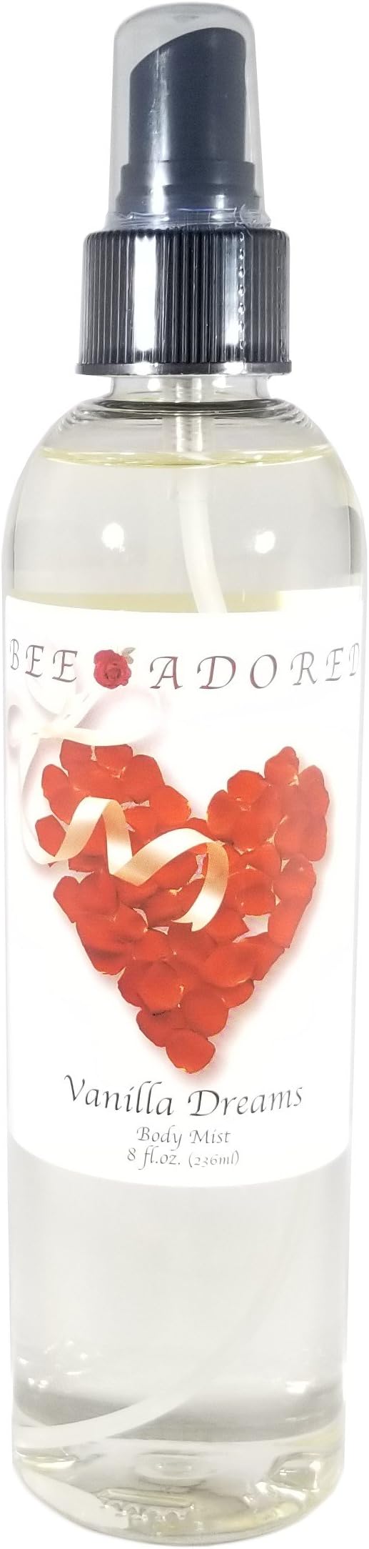 Bee Adored Body Spray, Vanilla Dreams, 8 Fluid Ounce