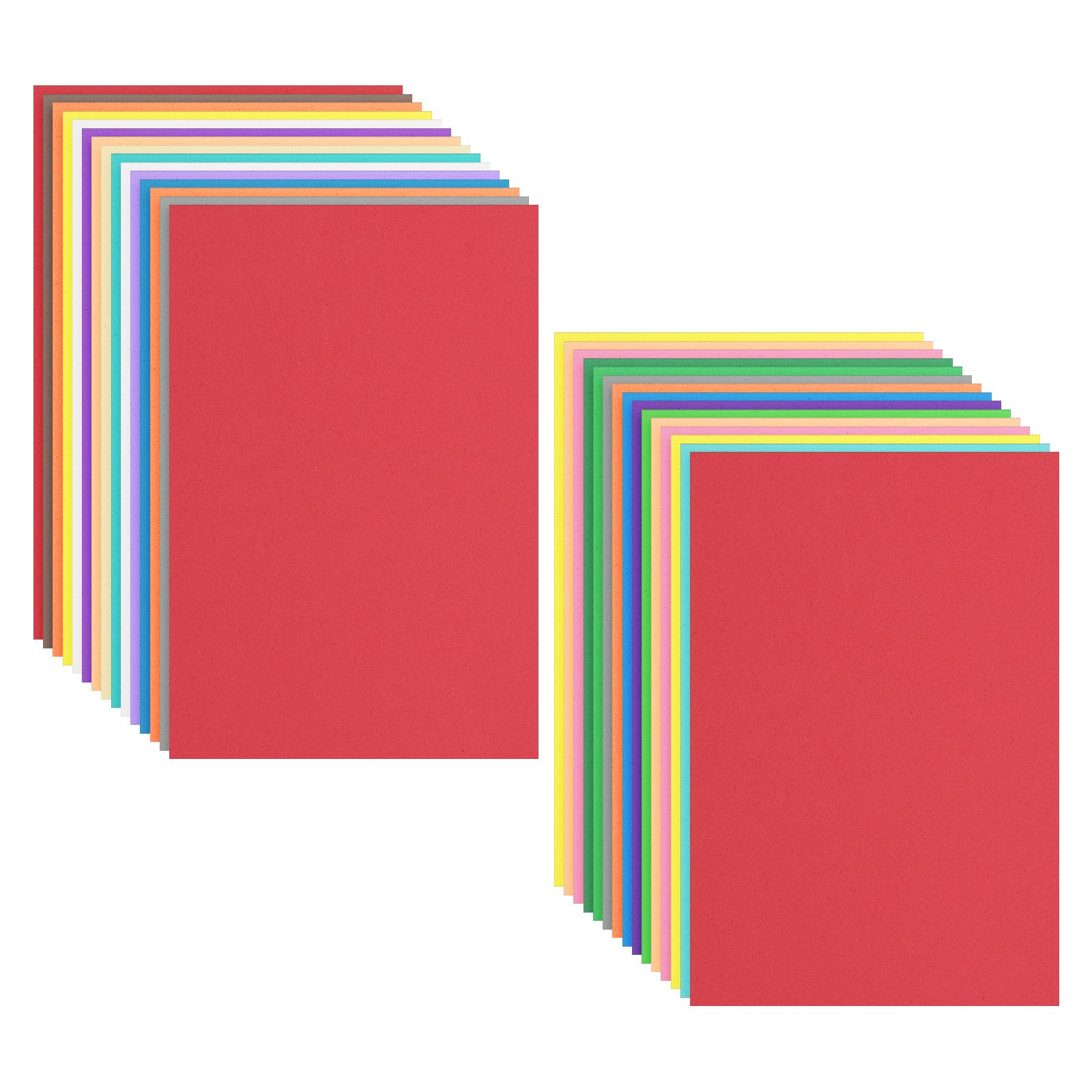 PATIKIL 30 Pack EVA Foam Sheets, 12" x 8" 2mm Thick Foam Sheets Crafts Foam Paper for Craft Classroom Bulletin Board Decor Scrapbooking DIY Cosplay Costume, Multicolor — image 1
