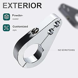 MoKitDora 1" Motorcycle Handlebar Clips or Frame