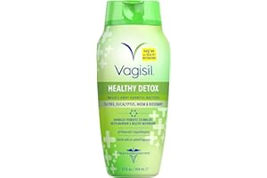 Vagisil Feminine Wash for Intimate Area Hygiene, Healthy Detox, All Over Body Wash for Women, Gynecologist Tested, Hypoallergenic and pH Balanced, 12 Fl Oz (Pack of 1)
