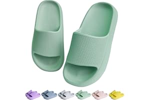 KOUECI Kids Cloud Slides Boys Girls Shower Slippers Slip on Slide Sandals Non-slip Summer Beach Pool Shoes