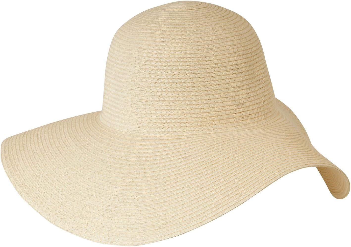 tan floppy beach hat