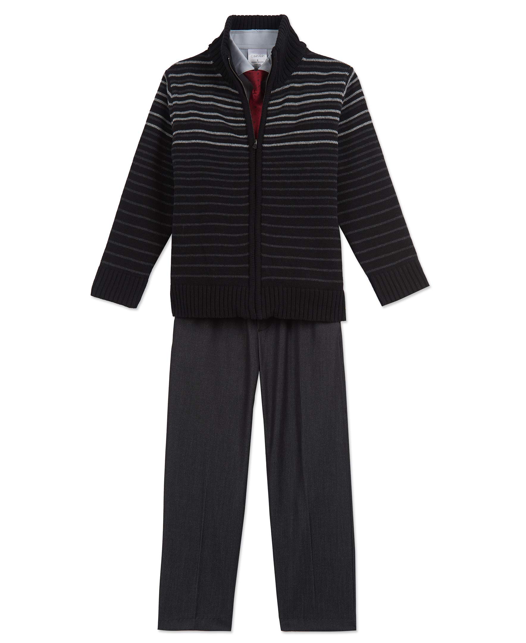 Calvin Klein Boys' Cardigan Sweater Set