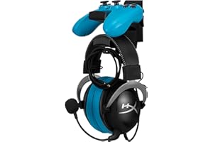 BRAINWAVZ The STORIO - Gamepad Controller & Headphone Hanger Holder Stand - Designed for Xbox ONE, PS4, PS3, PS5, Dualshock, Switch, PC, Steelseries, Steam & More, Black