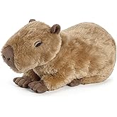 Capybara Stuffed Animals, Microwavable Stuffed Animal Adorable Fluffy Capybara Plush for Warmth Comfort, Heatable Coolable Lavender Scent Toy, Cute Soft Plushie Gift for Kids Adult & Children Boy Girl