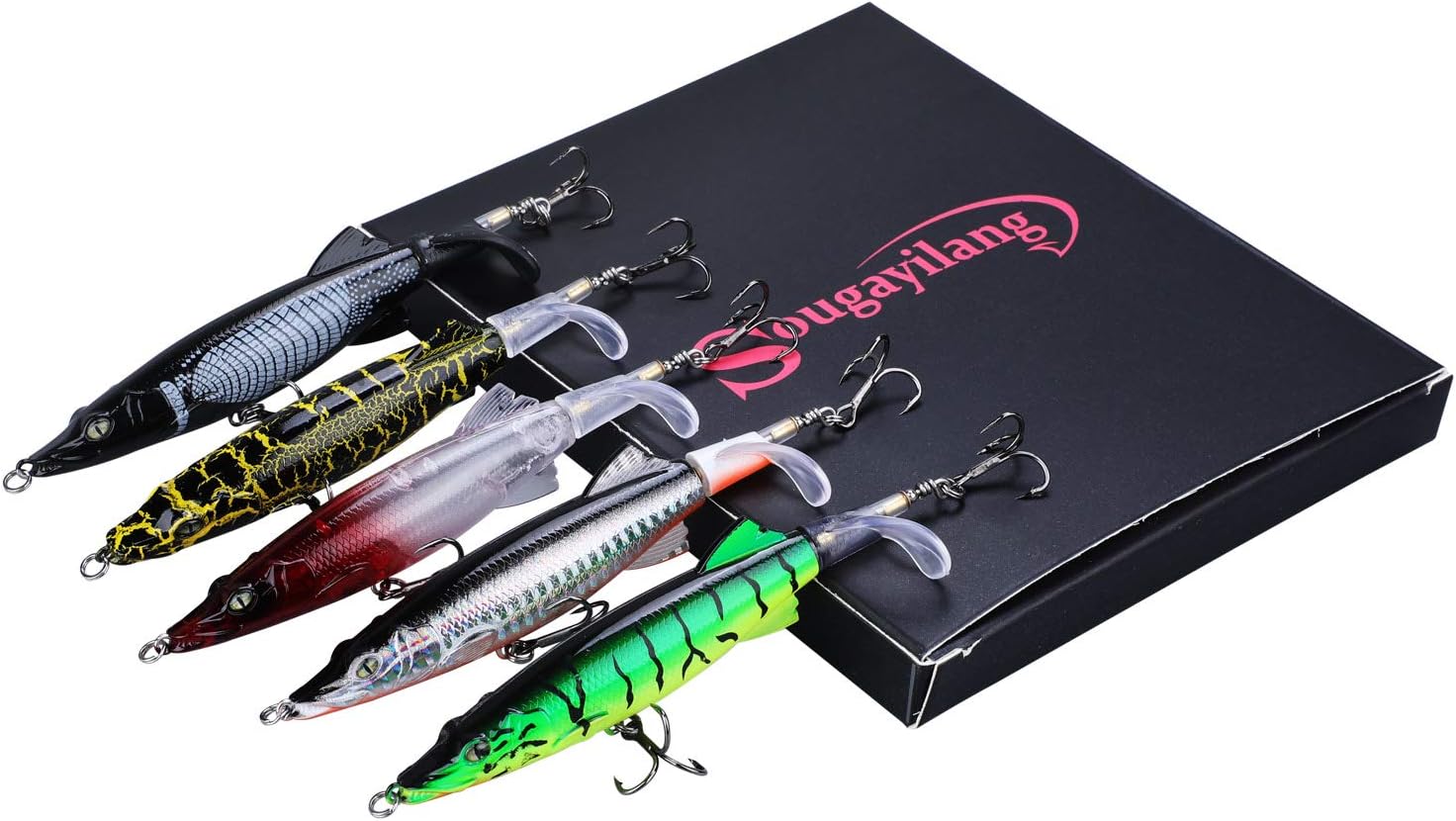 floating rotating tail lures