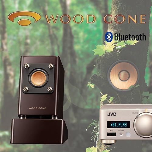 JVC Compact Component System Wood Cone EX-NW1 in Oman
