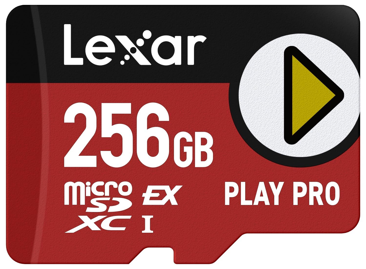 Tarjeta Lexar Play PRO microSD Express de 256 GB, UHS-I, C10, U3, V30, Full HD, 4K, tarjeta de memoria de hasta 900/600 MB/s, compatible con Nintendo-Switch 2, ASUS ROG Ally, Steam Deck, Gaming (LMSXPS0256G-BNNNU)