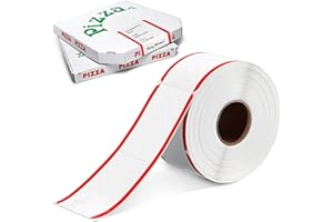 ReliThick 500 Pcs Tamper Seal Stickers 2.2'' x 6'' Tamper Evident Thermal Labels Proof Stickers Evident Safety Seal Writable Adhesive Proof for Drink Gift Packing