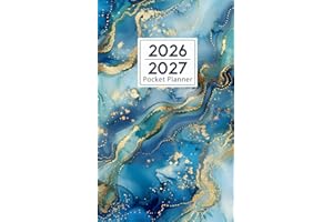 2026-2027 Pocket Planner: 2 year Pocket Calendar January 2026 to December 2027