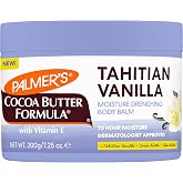 Palmer's Cocoa Butter Formula, Tahitian Vanilla Body Balm (7.25 oz) | Warm Vanilla Body Moisturizer, Dry Skin, Softens, Nouri