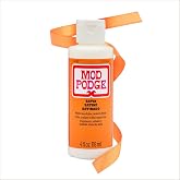 Mod Podge, Satin Waterbased Glue, Sealer, and Finish, 4 fl oz