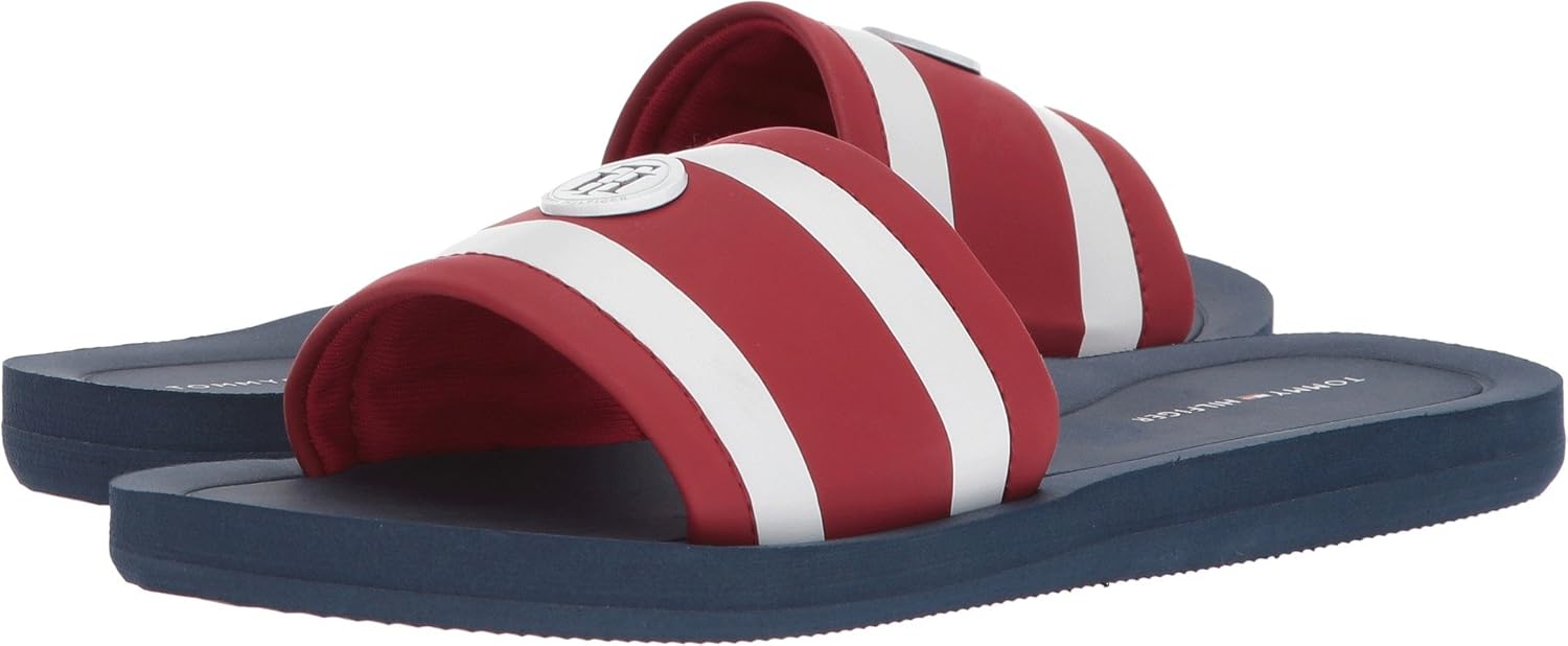tommy hilfiger red flats