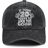 Splash Brothers Customized It Took 20 Years to Look Good Hat for Men Women, Funny Adjustable Cotton Embroidery Baseball Cap