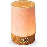 Dreamegg Sunrise Alarm Clock - Sound Machine with 29 Soothing Sounds, Cold & Warm Light Mode, Favorite Mode, 20-level Brightn