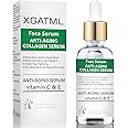 XGATML Face Serum, XGATML in A Bottle with Vitamin C & E, XGATML Stock Solution Facial Serum, Anti Aging & Instant Face Tightening, Boost Skin Collagen, Reduce Wrinkles & Plump Skin