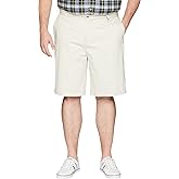 Nautica Mens Cotton Twill Flat Front Chino Short