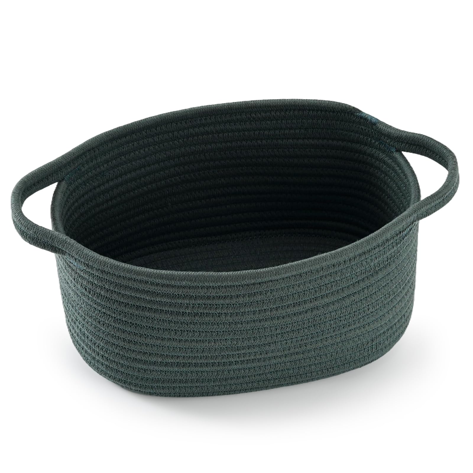 Happyiren Cute Woven Storage Basket with Handle