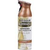 Rust-Oleum Universal All Surface Hammered Spray Paint, Copper | Interior/Exterior, Fast Dry, Rust Preventive, Strong Adhesion, Patented Comfort Trigger Sprays from Any Angle 12 oz
