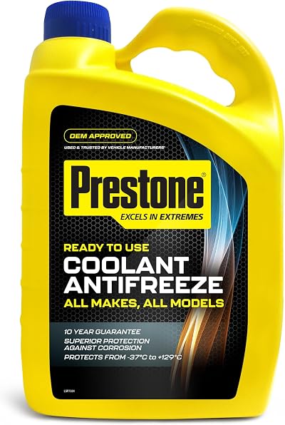 Prestone PAFR0038B Coolant Antifreeze 4 L Ready to Use All Vehicles