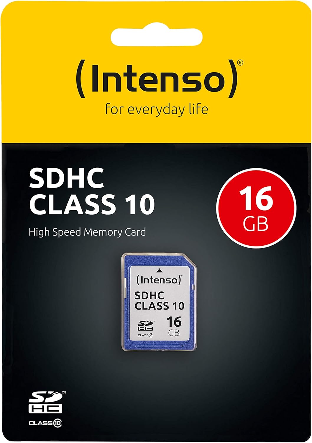 Intenso 3411470 16GB Class 10 SD Card, Blue, 16 GB - Image 3