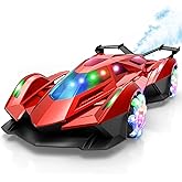 SASBSC Remote Control Car for Boys 4-7 8-12 Drift Rc Cars with 360° Rotation, Spray, Music & Lights 1:12 Rechargeable Rc Car Toys 10-12km/h Sport Race Toy Cars Gifts for Kids (Red)