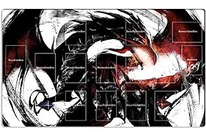 Mlikemat New Playmat Red-Eyes Black Dragon Mouse Pad TCG CCG Trading Card Game Mat + Free Bag (ZD014-411)