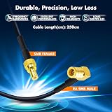 Eightwood SMB DAB Antenna Extension Cable RG174 8.2ft 2.5m for Blaupunkt view 4