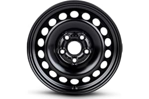 ROAD READY WHEELS For 2006-2016 Volkswagen Jetta 15 Inch Painted Black Rim - OE Direct Replacement - Road Ready Car Wheel