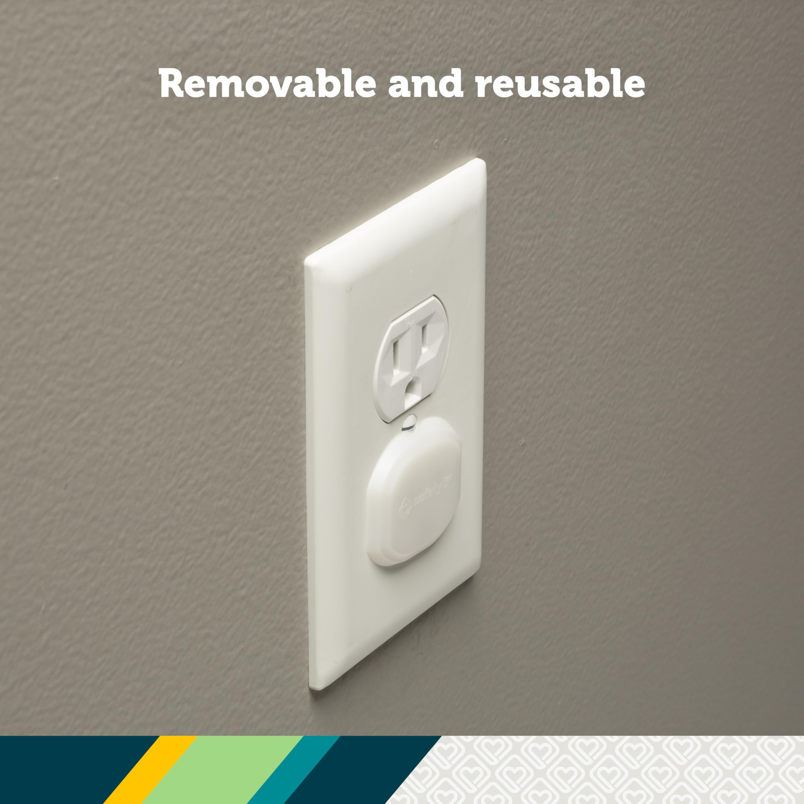 Safety 1st Electrical Outlet Baby Proof Covers, Secure Outlet Plugs, Baby Proofing, 36 Count