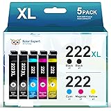 Kolor Expert 222XL Ink Cartridges Replacement for