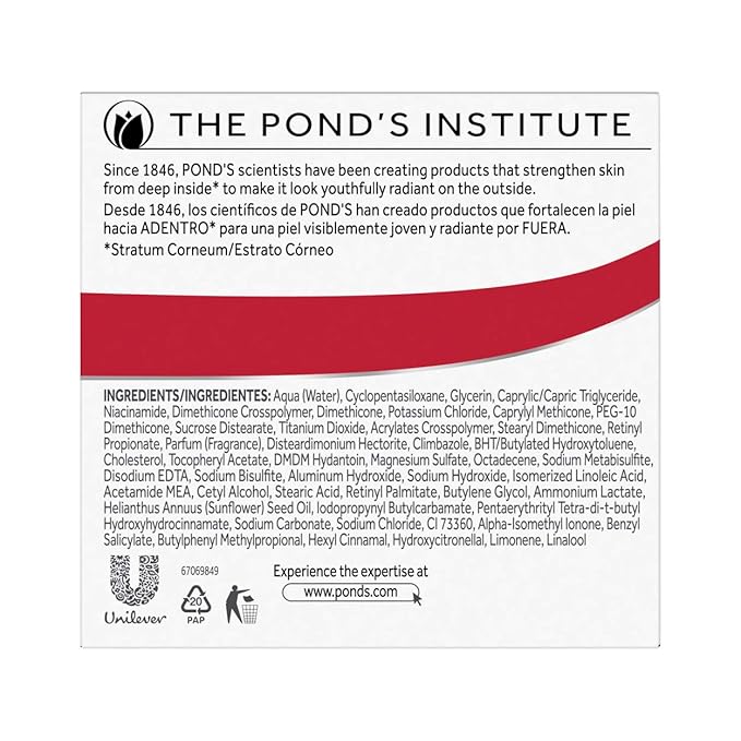 ponds age miracle ingredients