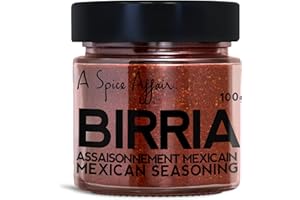 A Spice Affair’s Mexican Birria Seasoning | Rich, Bold & Authentic Birria Spice Blend | All-Natural, Non-GMO, Filler-Free | P