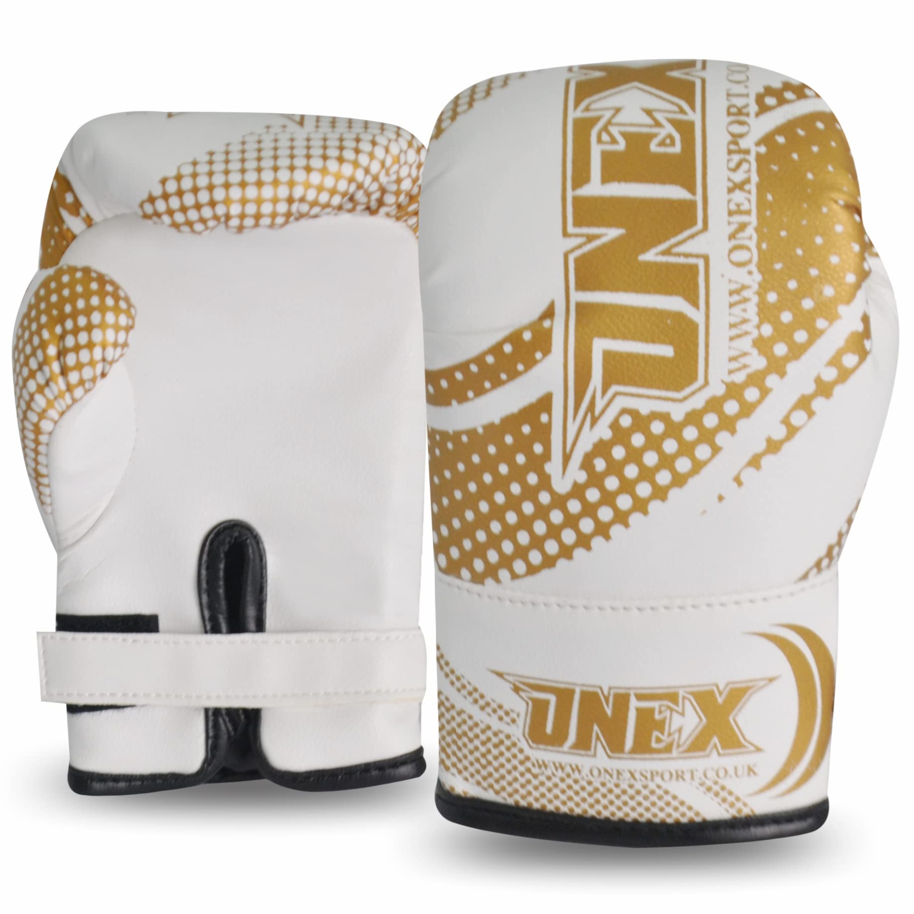 Junior/kids Boxing Gloves Sparring * Pro 2oz-4oz-6oz Punch Bag Fight MMA Muay Thai Grappling Fight Mitts Martial Arts Training Kickboxing Punching Glove (Gold, 2oz)